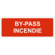 Sticker By pass incendie