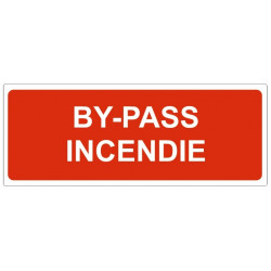 Sticker By pass incendie