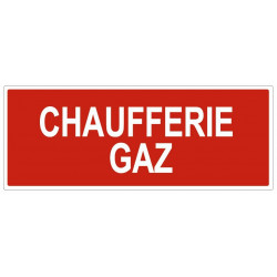 Sticker Chaufferie gaz