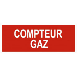 Panneau compteur gaz