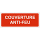 Panneau couverture anti-feu