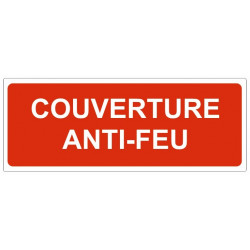 Sticker Couverture anti-feu