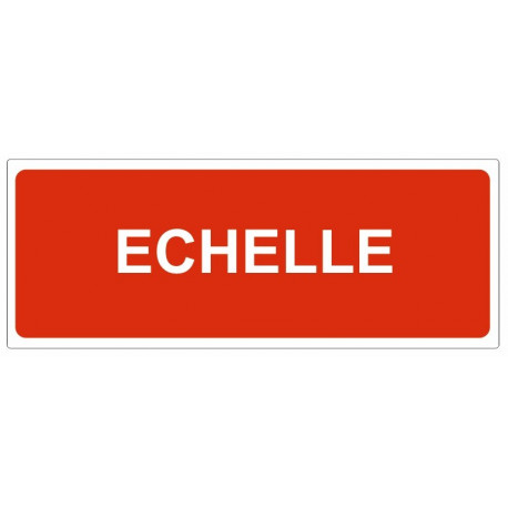 Panneau échelle incendie