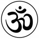 Sticker Bouddha logo