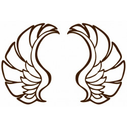 Autocollant mural Ailes d'ange