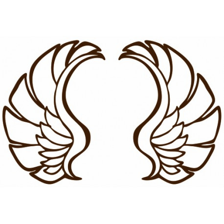 Autocollant mural Ailes d'ange