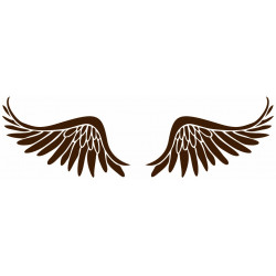 Sticker muraux Ailes d'ange deco