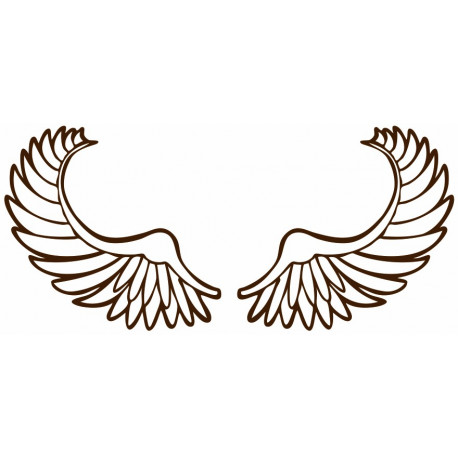 Sticker Ailes d'ange deco
