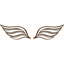 petit Sticker mural Ailes