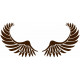 Sticker muraux Ailes d'ange geant