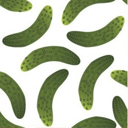 Sticker carrelage Cornichon