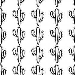 Sticker carrelage Cactus
