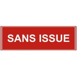 Sticker - sans issue