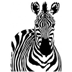 Sticker zèbre