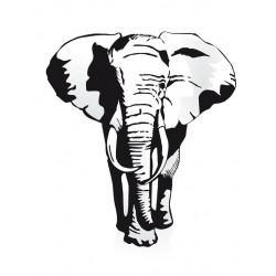 Sticker éléphant