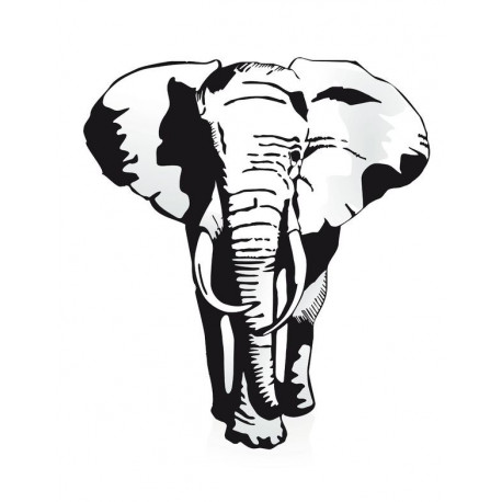 Sticker éléphant