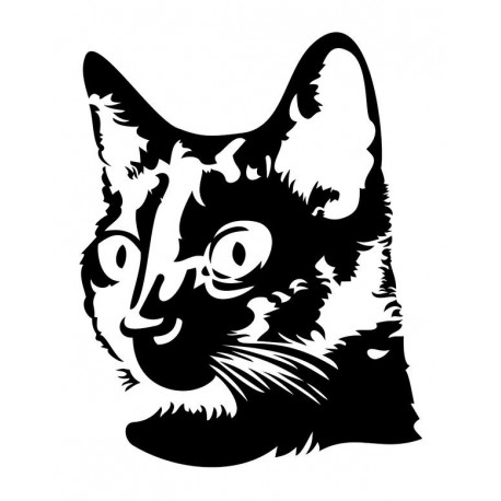 Sticker chat jolie