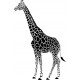 Sticker girafe géante