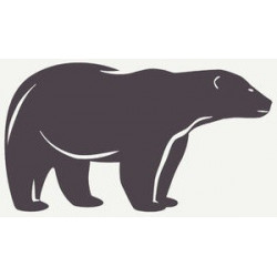 Sticker ours géant