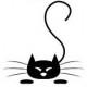 Sticker chat veut jouer