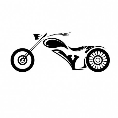 Sticker Moto Harley
