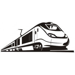 Sticker Train TGV