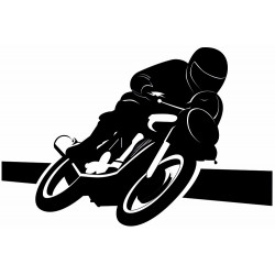 Sticker moto course