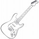 Sticker Guitare