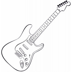 Sticker Guitare