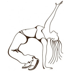 Sticker Hip hop fille