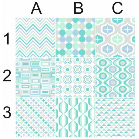 Sticker carrelage salle de bain Design 