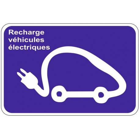 Sticker Recharge véhicules électriques