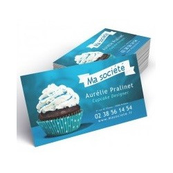 D) Cartes de visite (R Pelliculage + V)