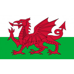 Sticker drapeau Pays de Galles