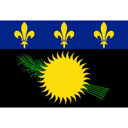 Sticker drapeau Guadeloupe