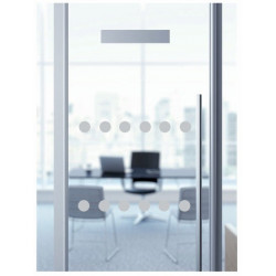 Sticker Accès PMR coloris GRIS MOYEN