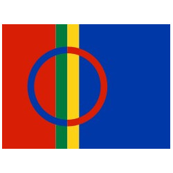 Sticker drapeau Sami