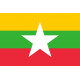 Sticker drapeau Birmanie
