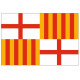 Sticker drapeau Barcelone