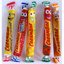 Sticker bonbon Carambar