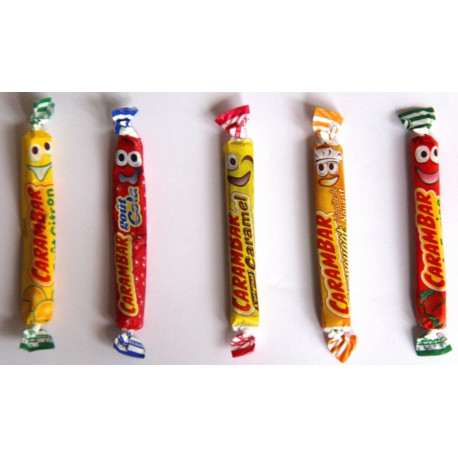 Sticker bonbon Carambar