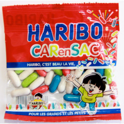 Sticker bonbon bleu médicaments