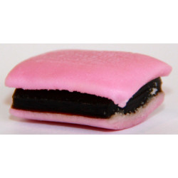 Sticker Bonbon Réglisse rose