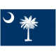 Sticker Drapeau de la Caroline du Sud