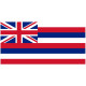 Sticker Drapeau Hawaii