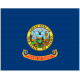 Sticker Drapeau Idaho