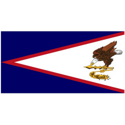 Sticker Drapeau Samoa américaines