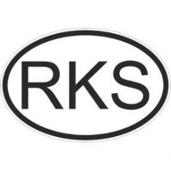 Sticker Code Pays Kosovo