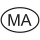 Sticker Code Pays Maroc