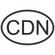 Sticker Code Pays Canada
